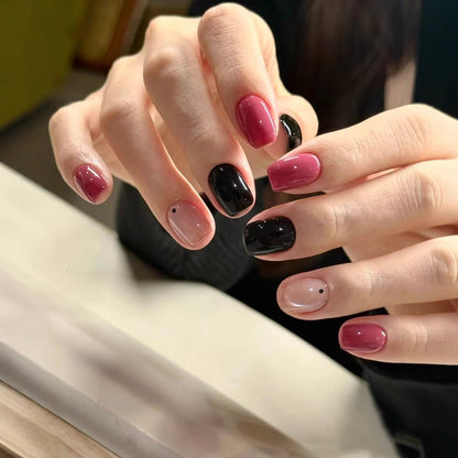 Gemischtes Finish Nagel Kunst Set