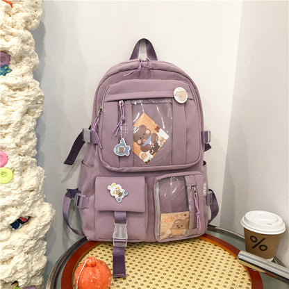 Niedlicher Cartoon-Motiv Rucksack Brehn