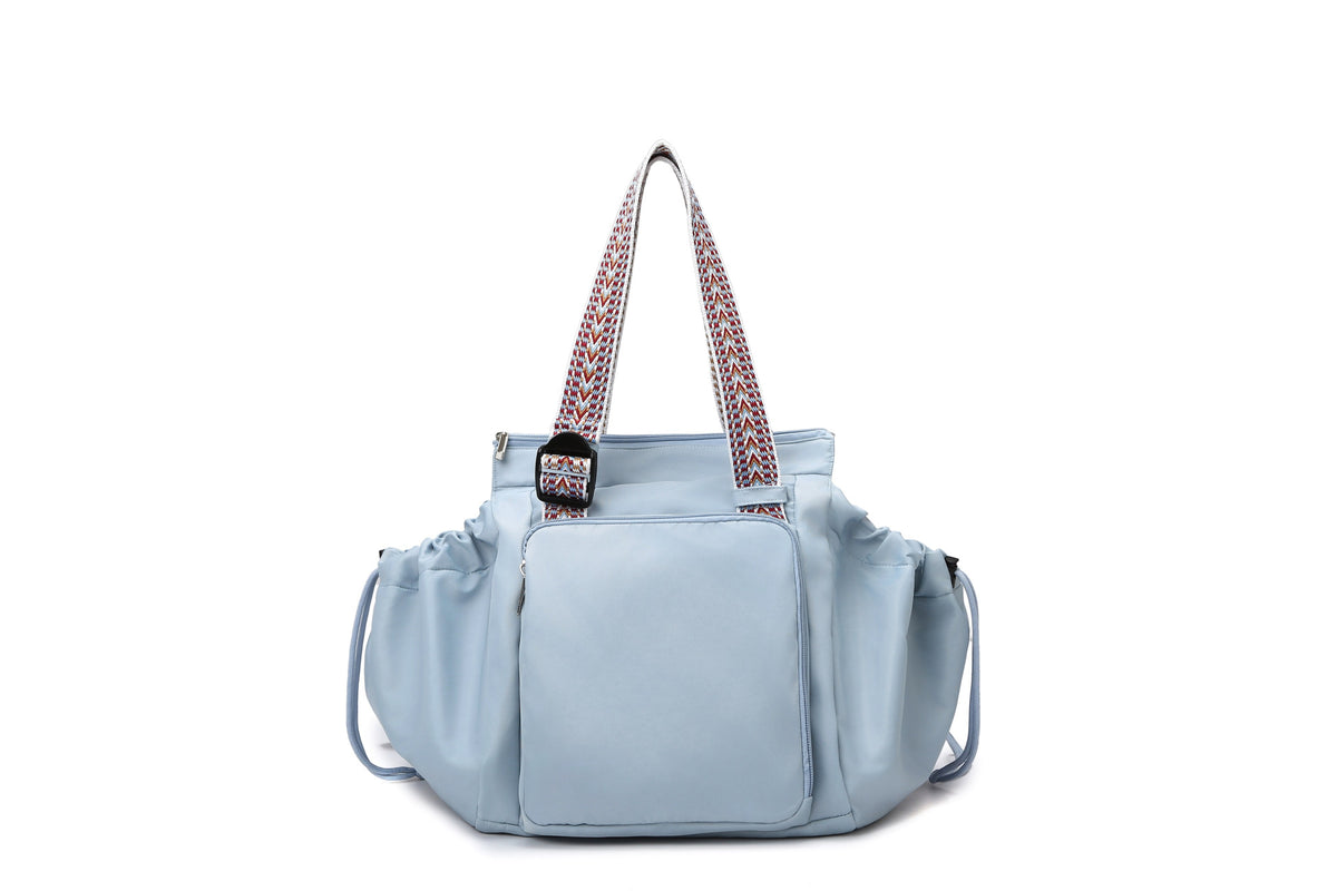 Stylische Mehrfach-Taschen Wickeltasche Brehn
