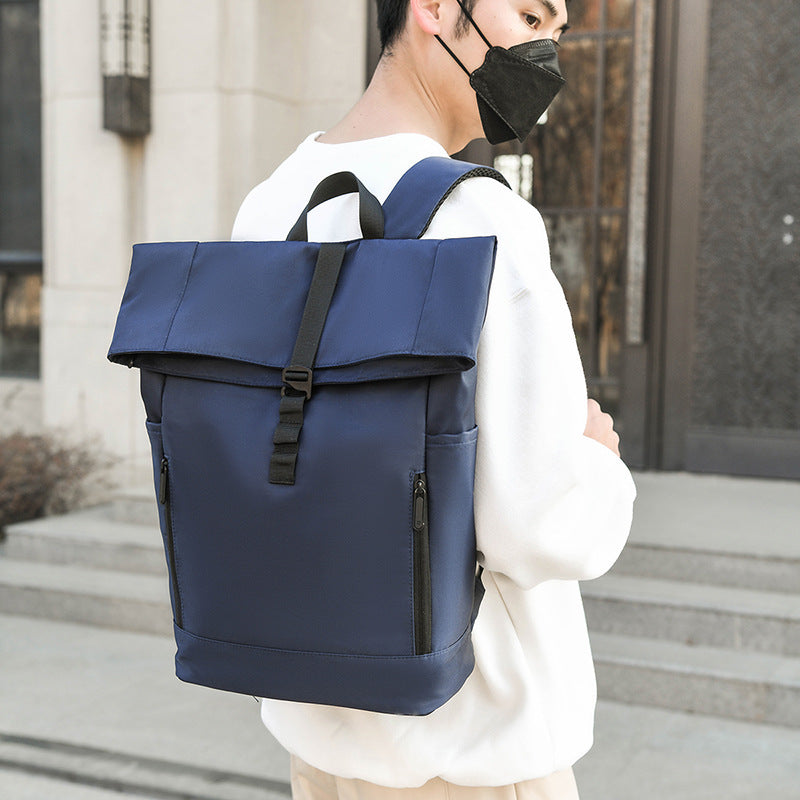 Urbaner Rucksack mit Multifunktionalem Rolltop-Verschluss Brehn