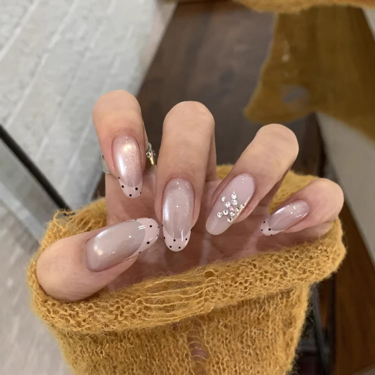 Elegante Stiletto-Nagelerweiterungen