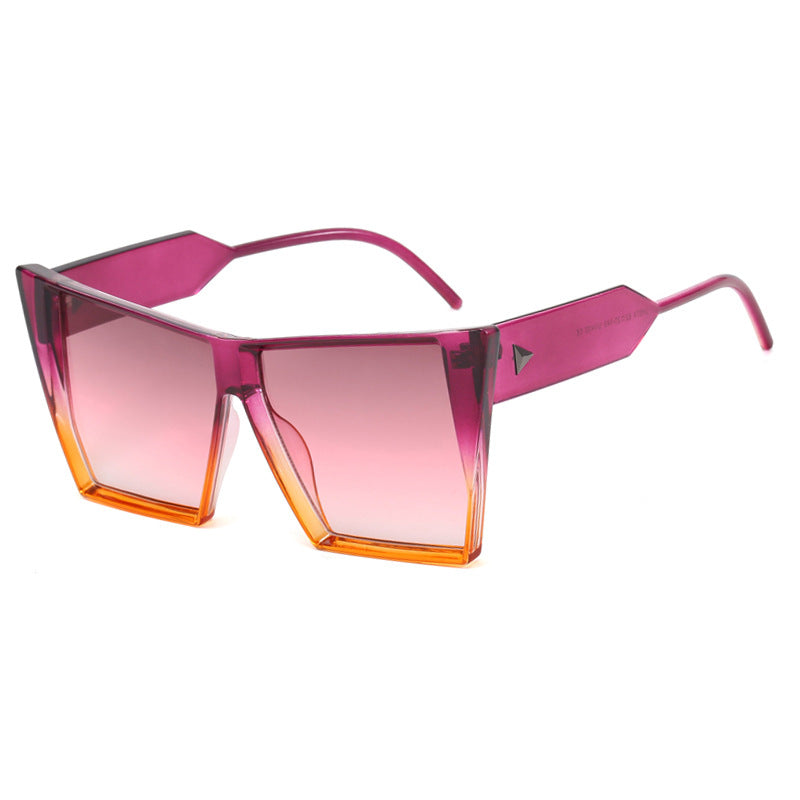 Damen geometrische Sonnenbrille mit innovative Gläsern Brehn