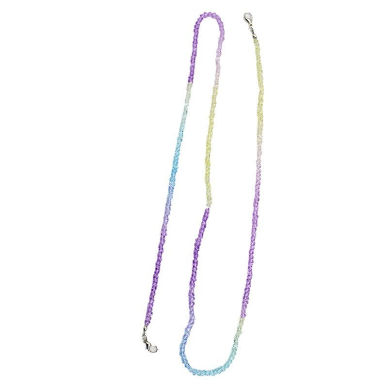 Elegante Kristallperlen Brille Kette Brehn