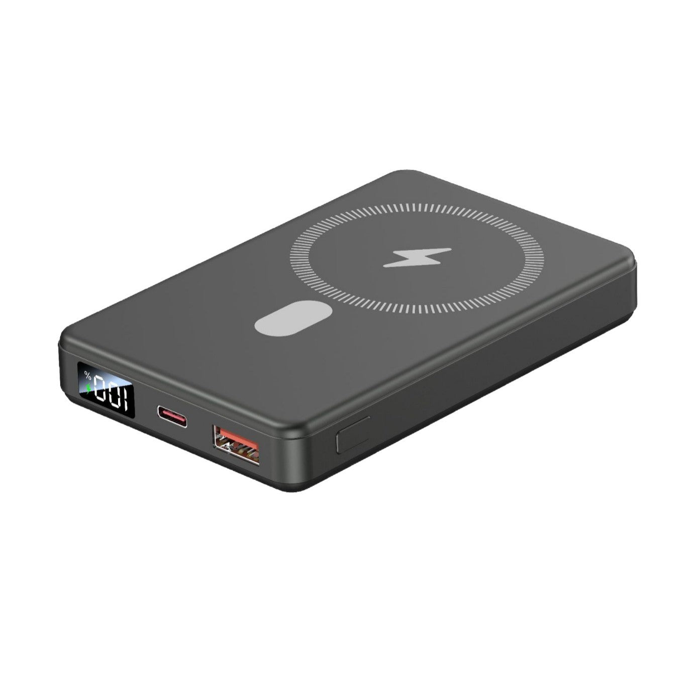 Tragbare Powerbank mit Hochmoderner Induktionsladung und Digitaler Anzeige Brehn