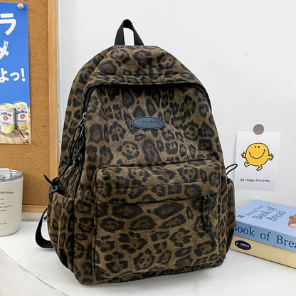 Urban Chic Tiered Animal Print Rucksack Brehn