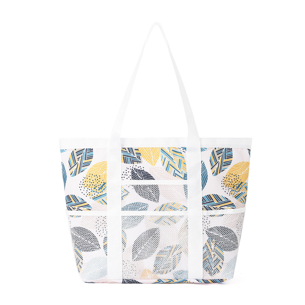 Strandtasche mit Durchlässigem Design und Großem Fächer Brehn