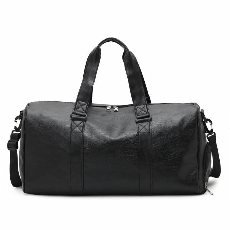 Premium Leder Fitness Reisetasche Brehn