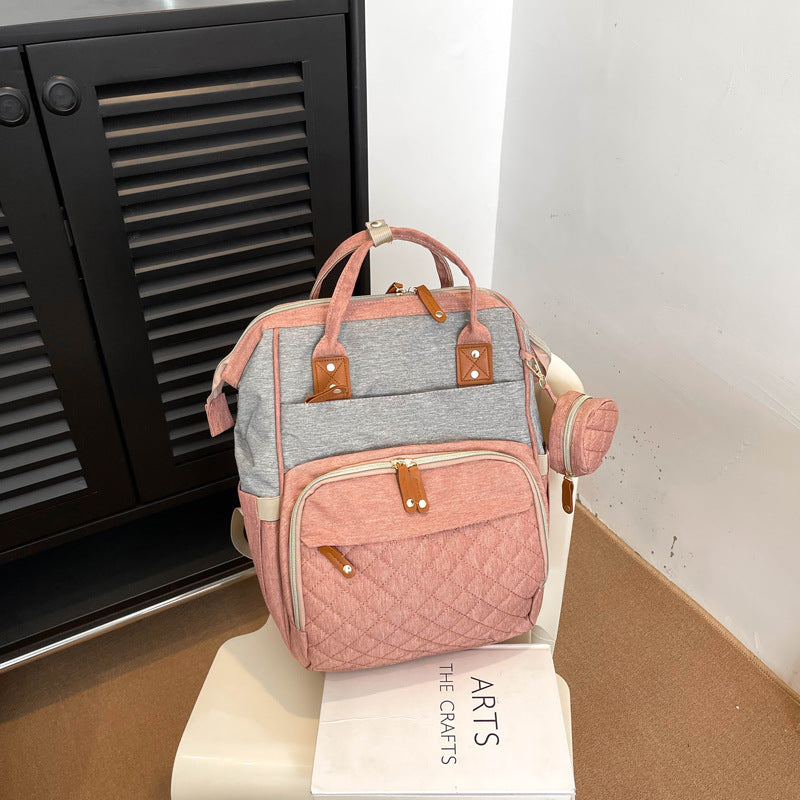Multi-Taschen Stepp Rucksack Brehn