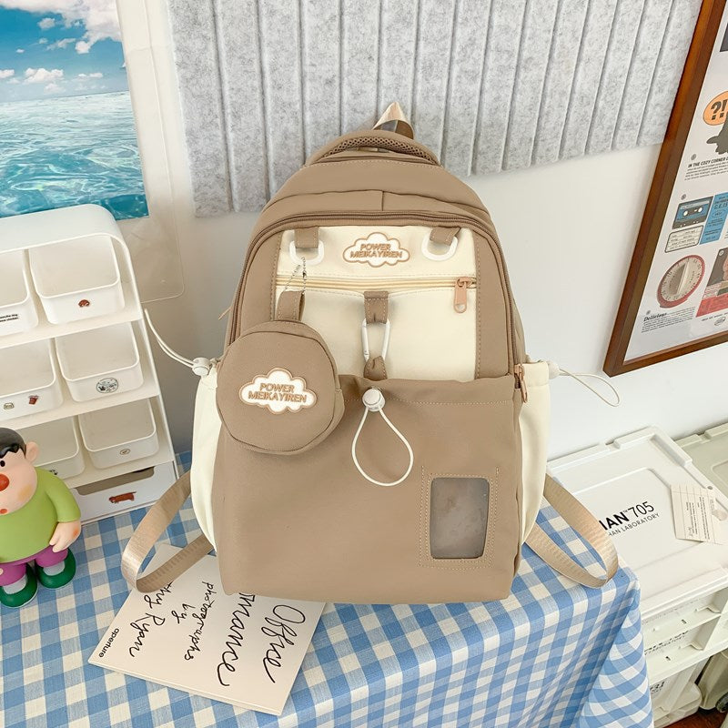 Mehrere Fächer Vielseitiger Alltagsschulrucksack