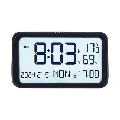 Digitaler Wetter-Alarmwecker mit Hygrometer und Thermometer Brehn