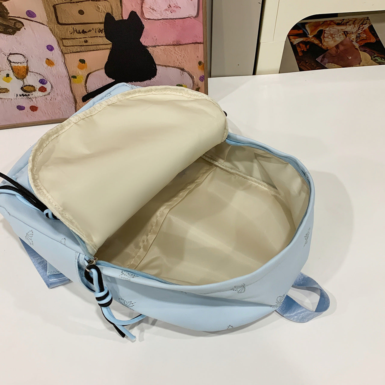 Rucksack mit Glitzernden Applikationen Brehn