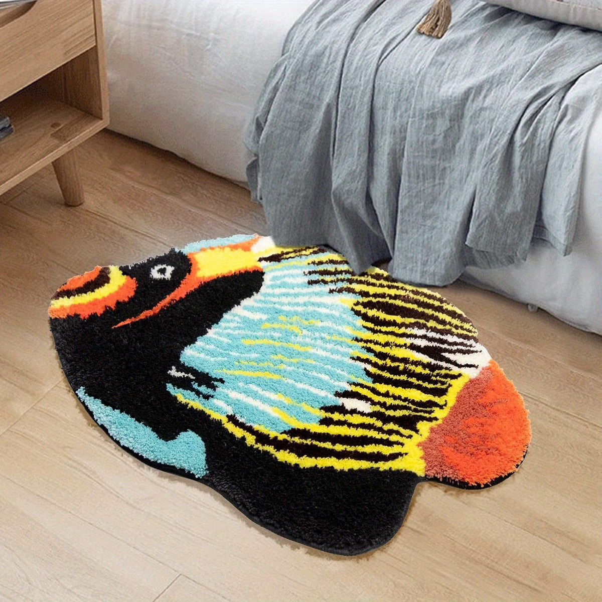 Plüsch Badezimmer Badeteppich