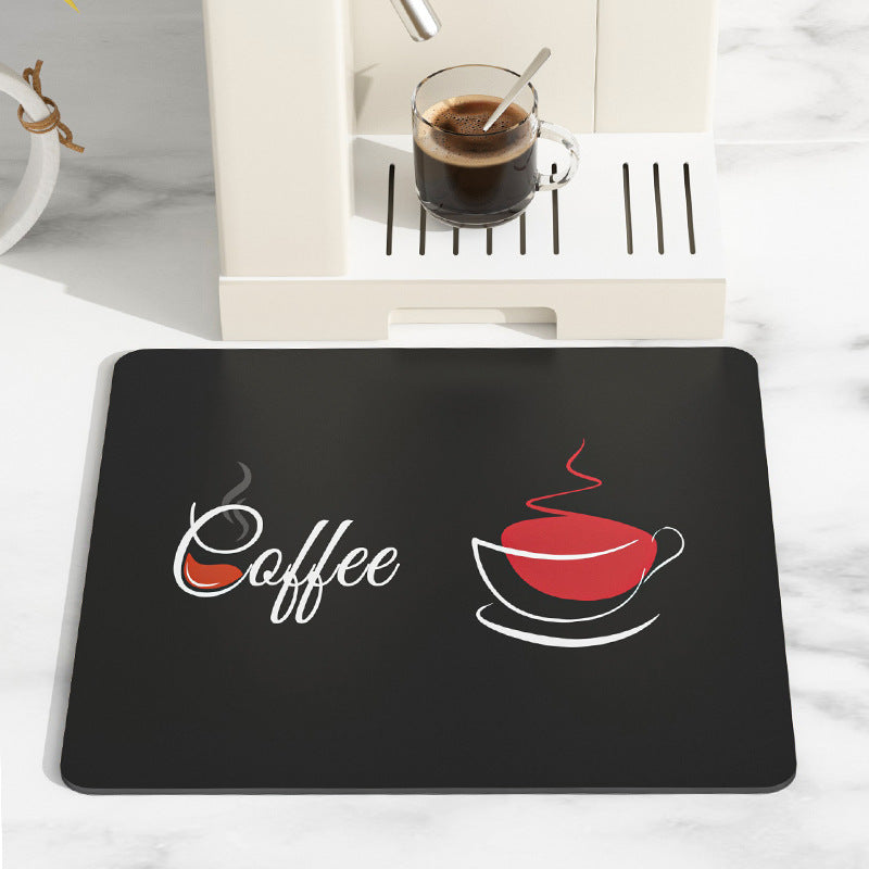 Dekorativer Kaffeeteller
