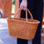 Woven Market Tote Basket Brehn