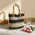 Einkaufs- und Strandtasche mit Elegantem Streifenmuster Brehn