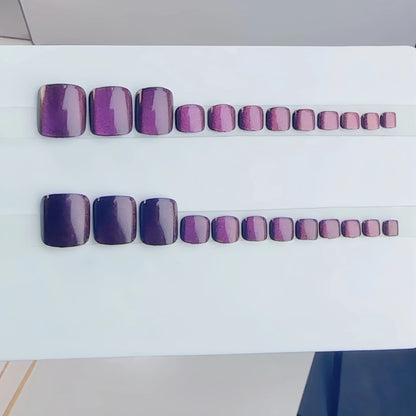 Iridescent Press-On Nail Kollektion Brehn