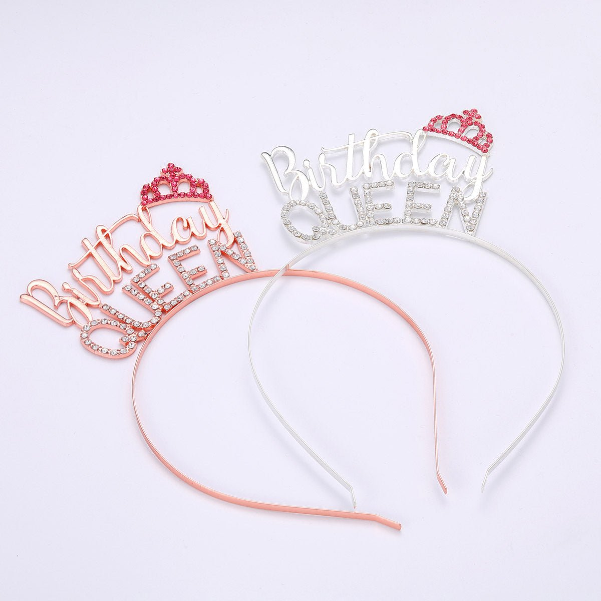 Damen Glitzernder Haarreif mit "Birthday Queen"-Schriftzug Brehn
