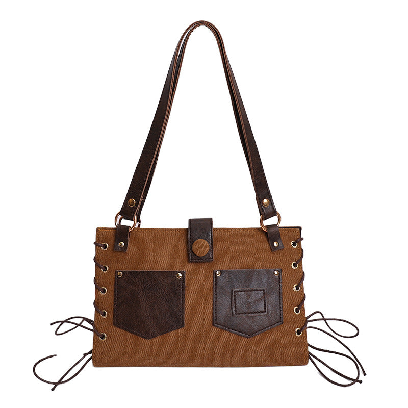 WoElegantly Structured Utility Tote Bag Brehn