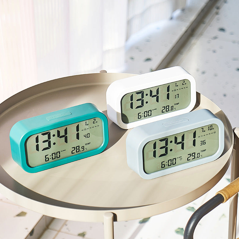 Digitaler Wecker mit Großer Led-Anzeige und Temperaturfunktion Brehn