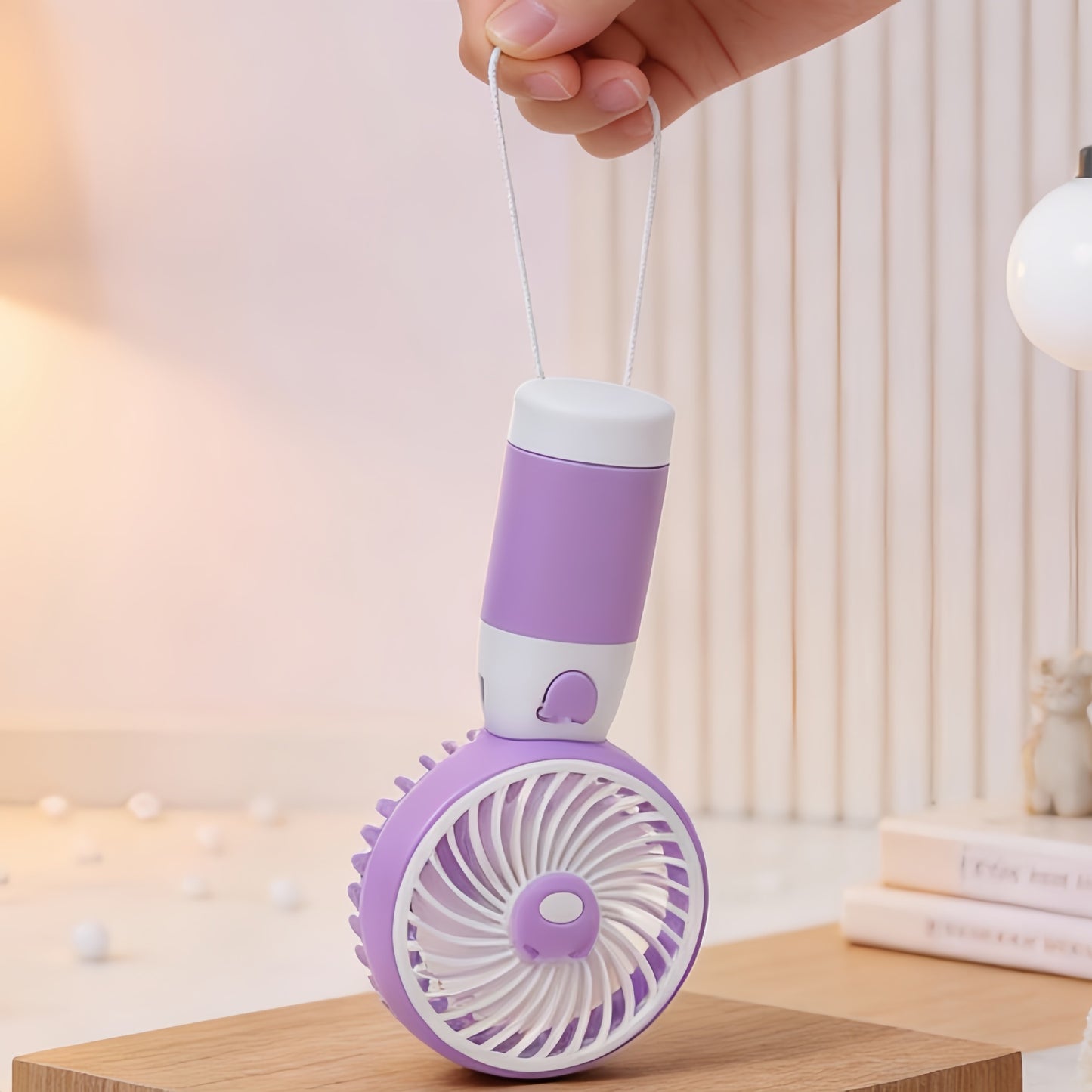 Unisex Tragbarer Handventilator mit niedlichem Bärenmotiv Brehn