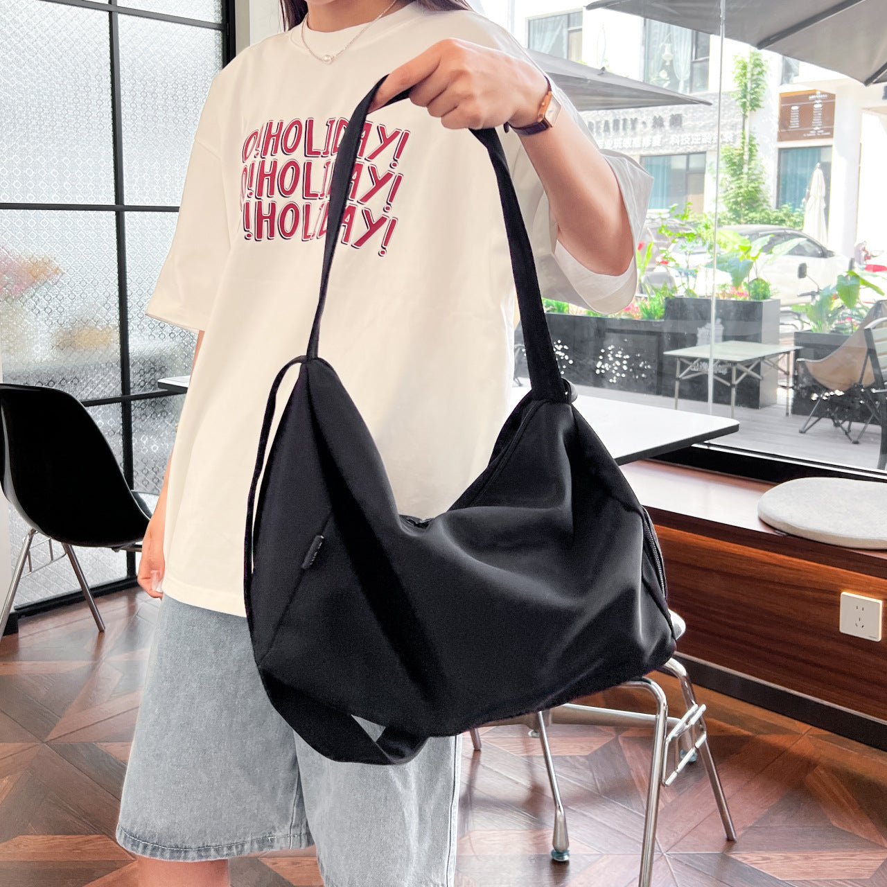 Alltags-Tasche mit Geräumigem Innenraum und Abnehmbarem Schultergurt Brehn
