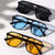 Stylische Quadratische Rahmen Sonnenbrille Brehn