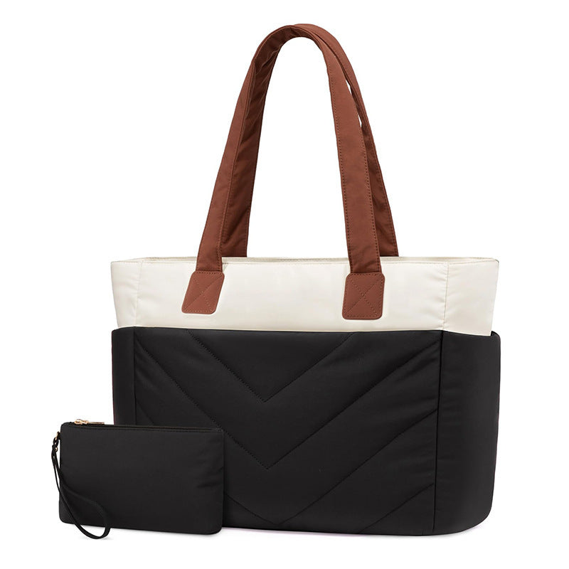 Multifunktionale Alltags-Tasche mit Abnehmbarer Kosmetiktasche Brehn