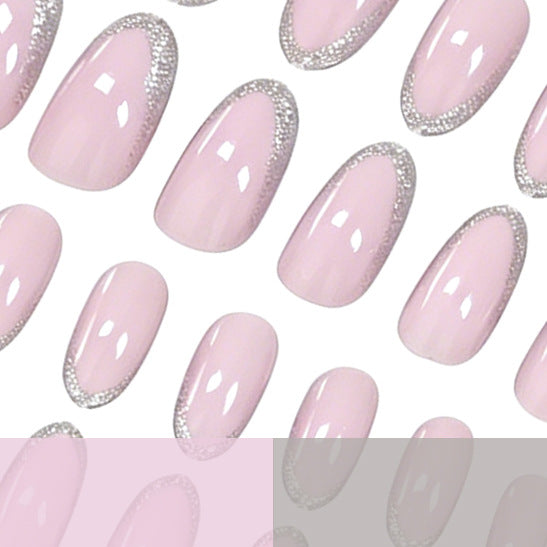 Elegante Glitzer-besetzte Gel-Nagelverstärkungen Brehn