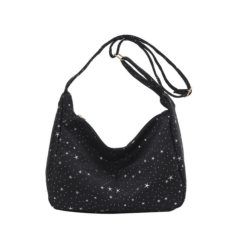 WoTrendy Celestial Print Schultertasche Brehn