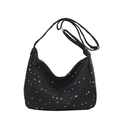 WoTrendy Celestial Print Schultertasche Brehn