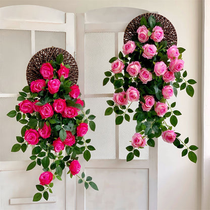 Elegante Blumen Wanddekoration