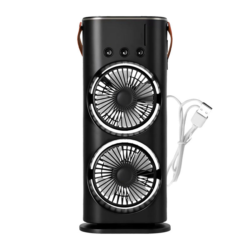 Damen Tischventilator mit innovativem Dual-Flow-System Brehn