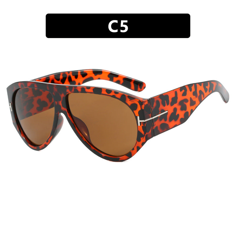 Damen modische oversized Sonnenbrille im Retro-Stil Brehn