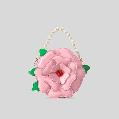 Blumenmuster Dekorative Handtasche