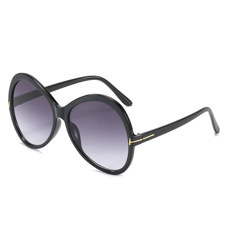 Modebewusste Übergroße Schmetterlingssonnenbrille Brehn
