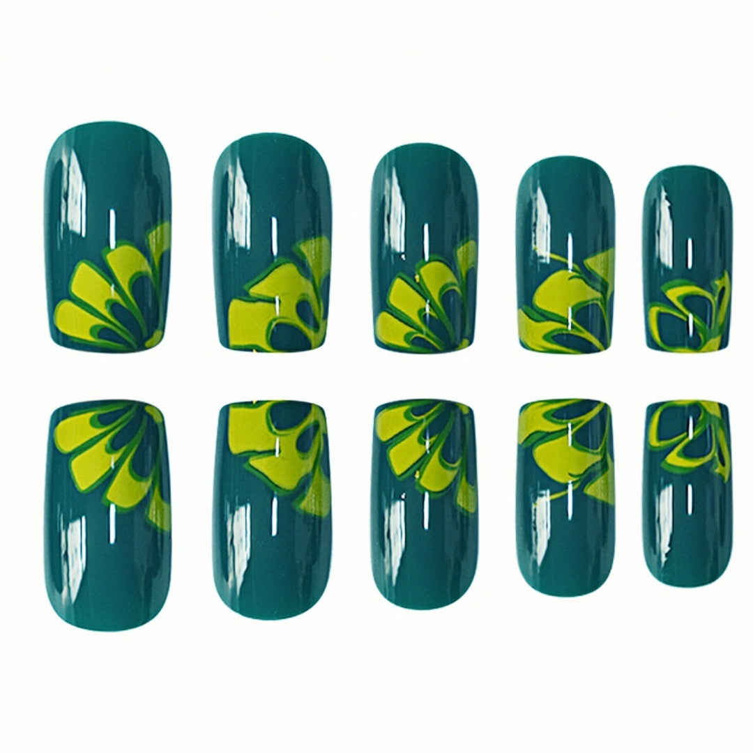 Künstlerische Marmor Effekt Nagelkunst Verlängerungen Brehn