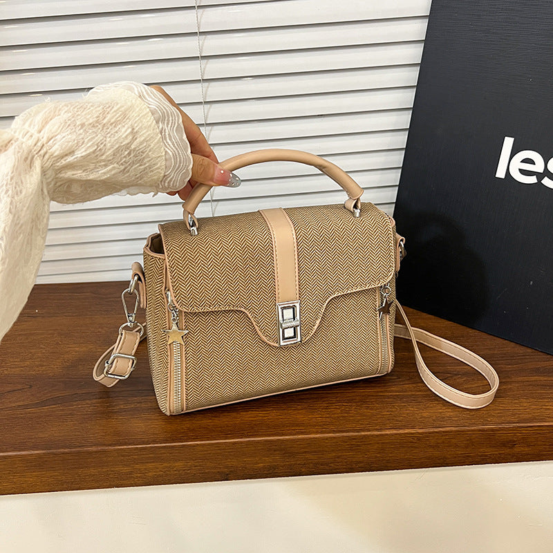 Klassische Strukturierte Handtasche