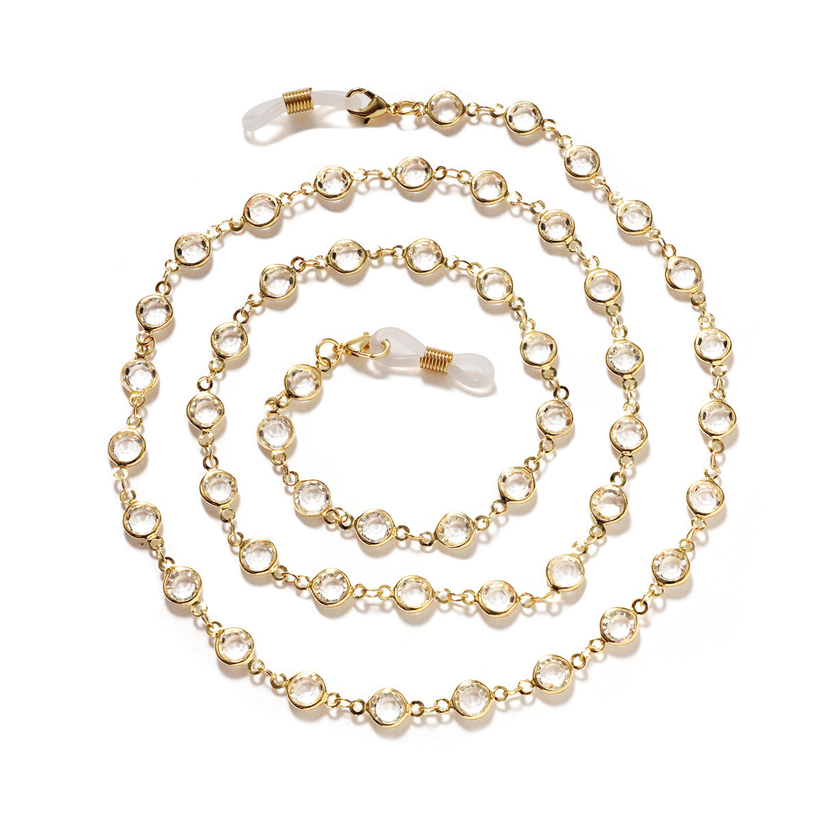 Elegante Perlen Brillen Kette Brehn