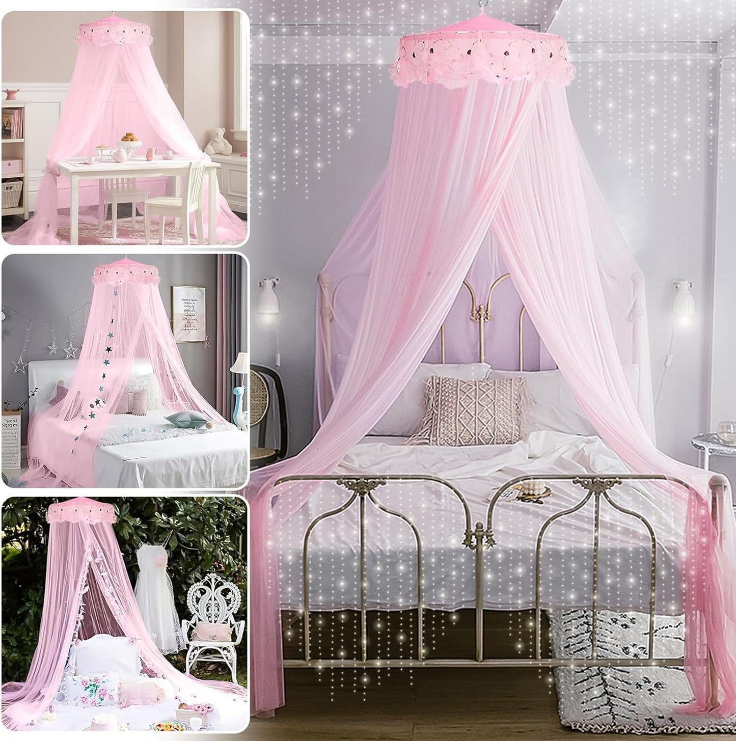Elegantes Moskitonetz für Himmelbett Brehn