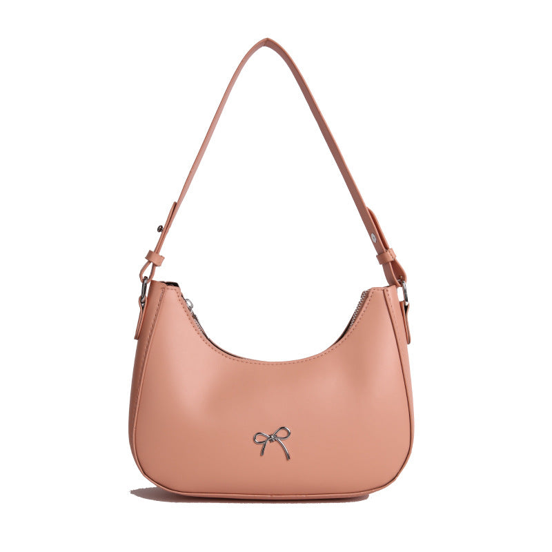 Stylische Bow Detail Schultertasche Brehn