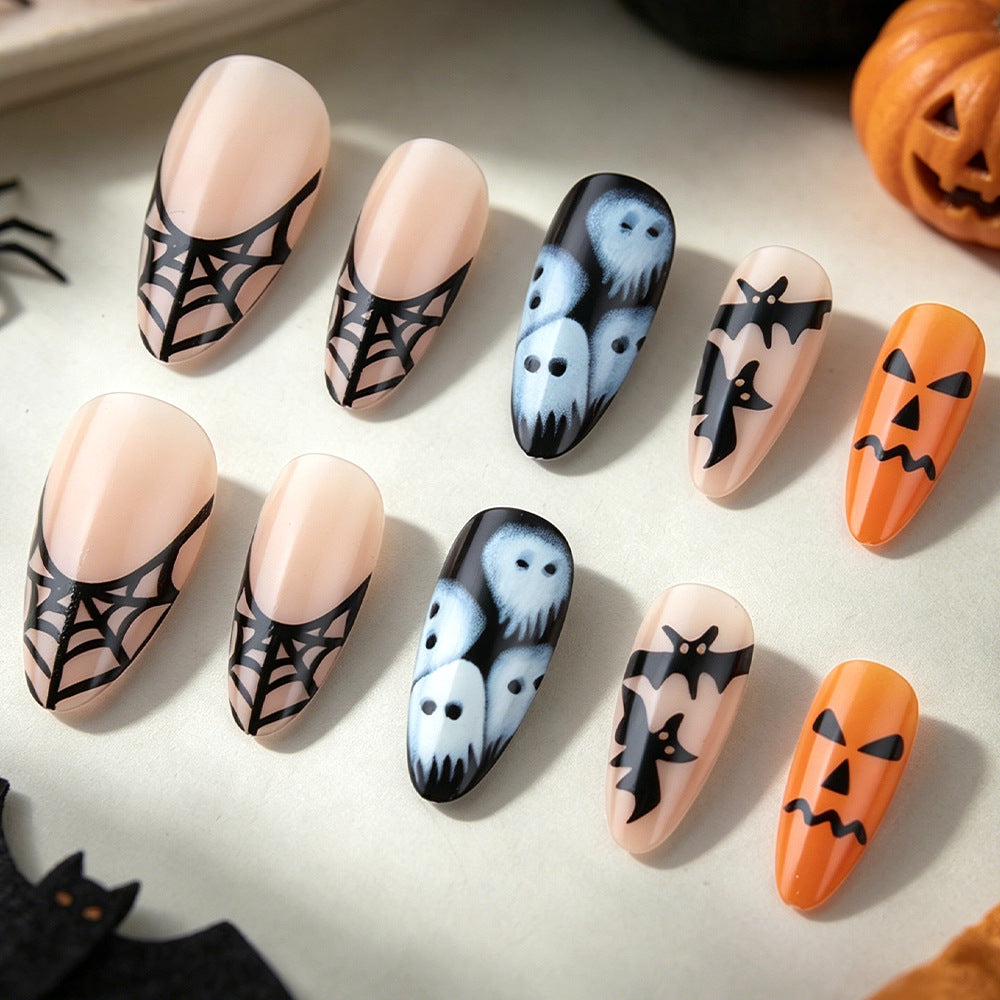Halloween-Themen Gel-Nagelkunst Brehn