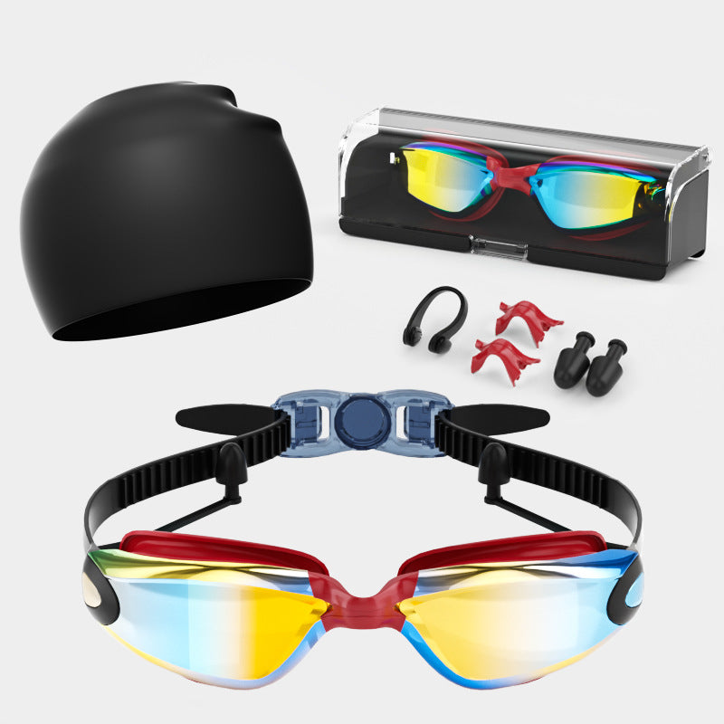 Hochleistungs-Schwimmbrillen-Set Brehn