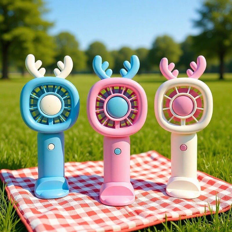 Unisex Kreativer Handventilator mit tierischen Antennen Brehn