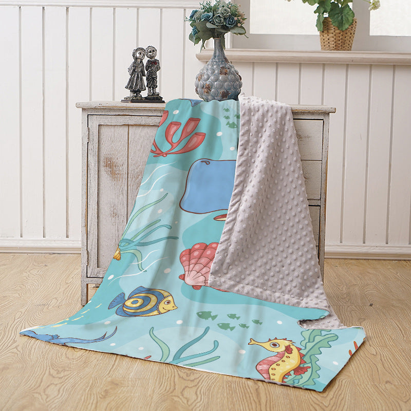 Damen Kuscheldecke im Dinosaurier-Design Brehn