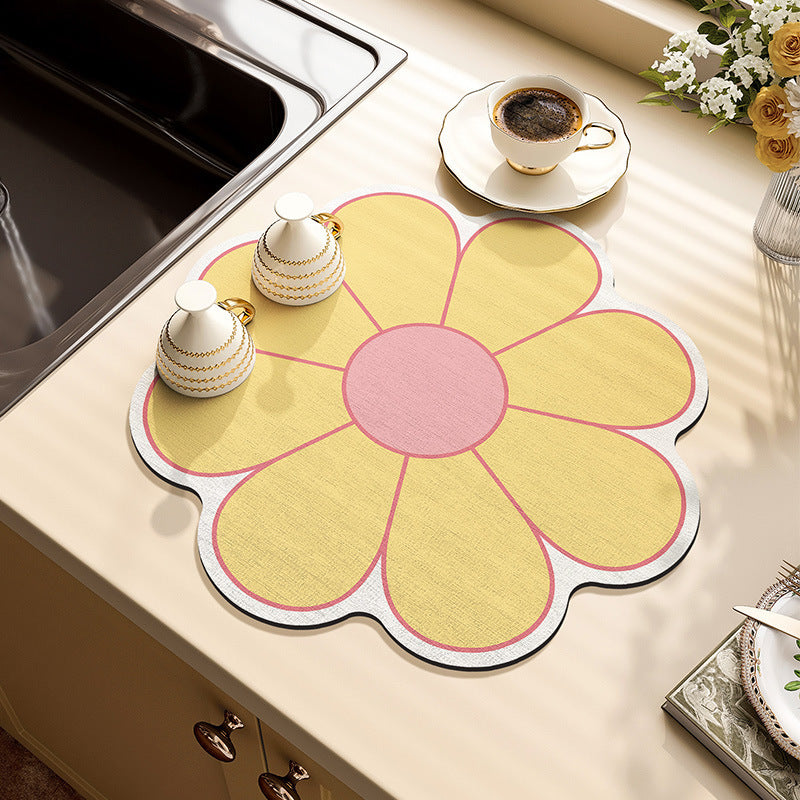 Dekoratives blumenförmiges Tischset Brehn
