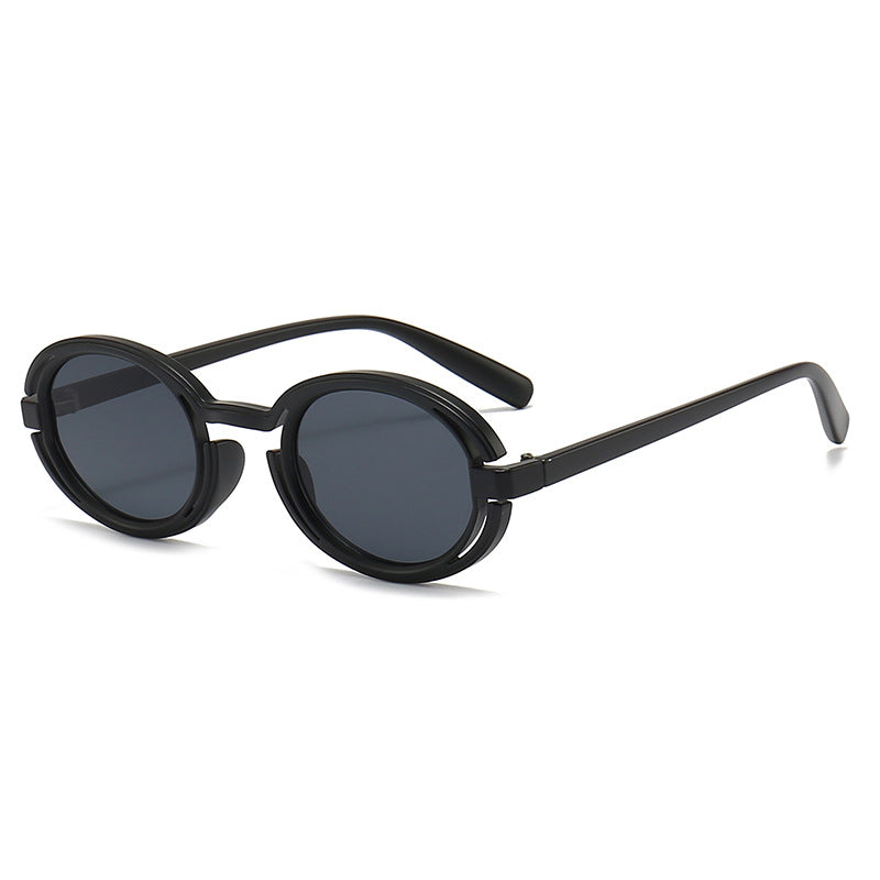 Damen Runde Sonnenbrille im modernen Retro-Stil Brehn