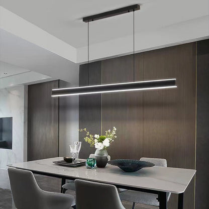 Moderne lineare Pendelleuchte