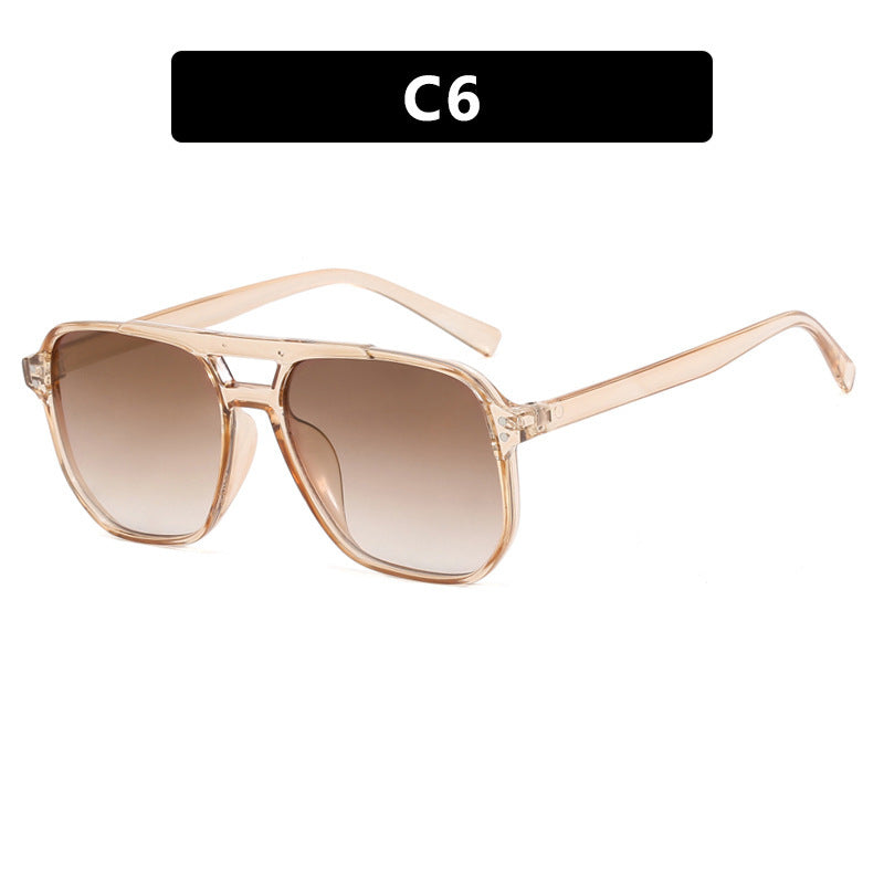 Damen modische Sonnenbrille mit kantigem Rahmen Brehn