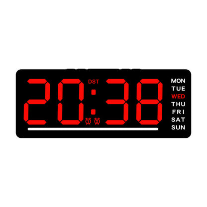 Digitaler Led Wecker mit Großem, Klaren Display und Mehreren Alarmfunktionen Brehn