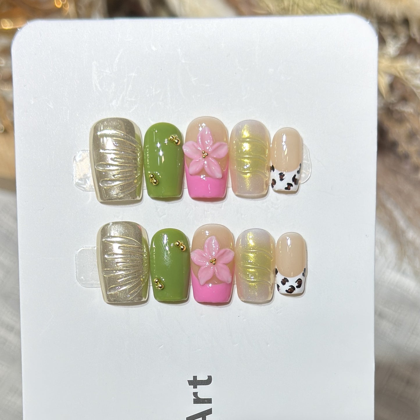 Wiederverwendbares Press-On Nagelset Brehn